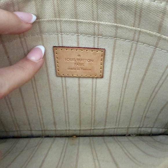 Louis Vuitton Damier azure wristlet neverfull pouch - Picture 5 of 8